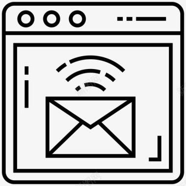 电子邮件电子邮件数字营销电子信息图标图标