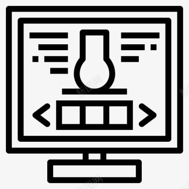 印刷编程计算机图标图标