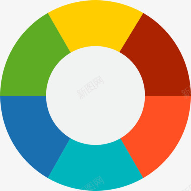 平面设计背景圆形图表图表2平面图图标图标