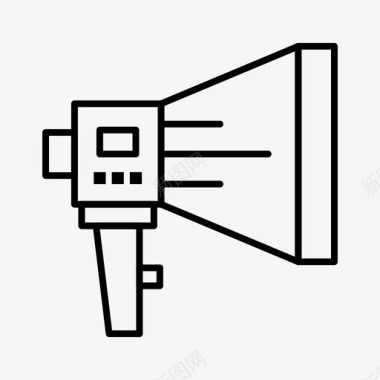 公告通告公告数字扬声器图标图标