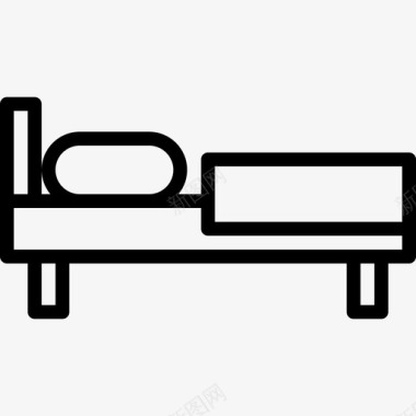 家具床床旅社6直系图标图标