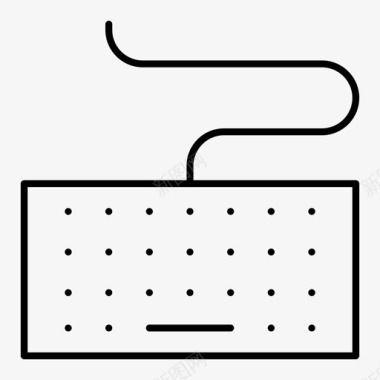 键盘矢量键盘计算机硬件图标图标