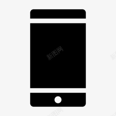 手持iPhone智能手机设备小工具图标图标