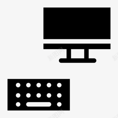 电脑桌面键盘图标图标