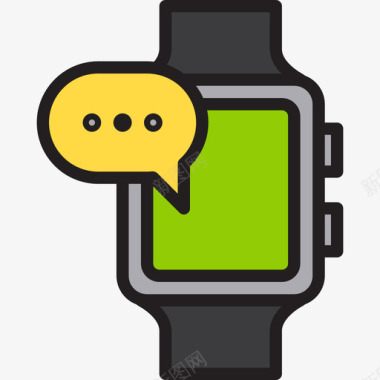 线性智能手表智能手表9线性颜色图标图标