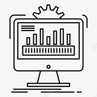 经济全球化仪表板管理监控图标图标