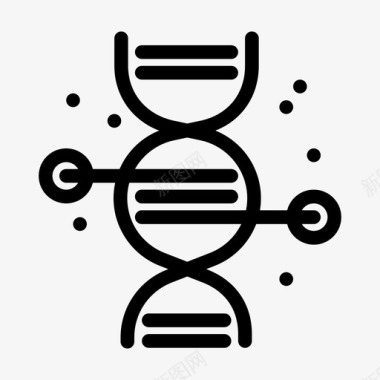 DNA海报dna骨骼医疗保健图标图标