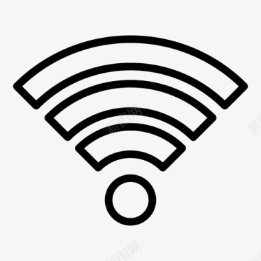 WiFi无线WiFi网络wifi互联网网络图标图标