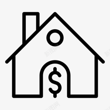 房地产商业金融图标图标