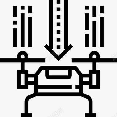 玩具猴子无人机照相机控制图标图标