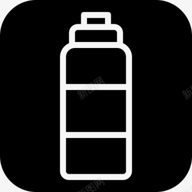 饮料瓶子纯净水图标图标