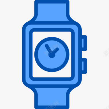 智能手表智能手表10蓝色图标图标