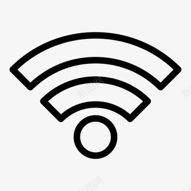 E互联网wifi互联网网络图标图标