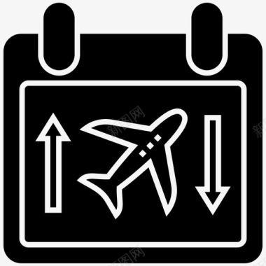 航班时刻表航班状态时刻表图标图标