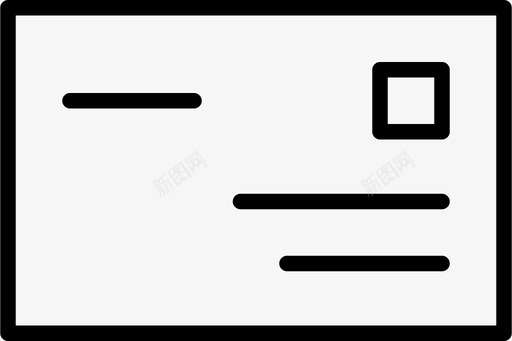 阿姆斯特丹邮戳信件邮件留言图标图标
