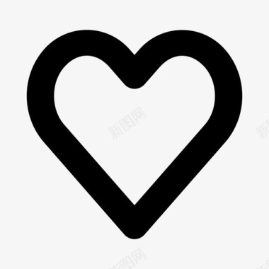 爱心公益爱心心形图标图标