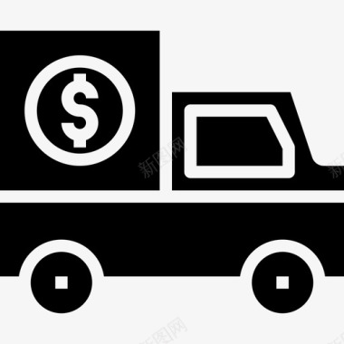 送货卡车送货卡车银行和金融28填充图标图标