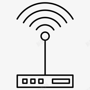 建立连接路由器通信连接图标图标