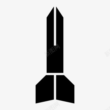 火箭猎鹰导弹图标图标