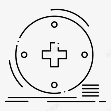 3D数字临床数字健康图标图标