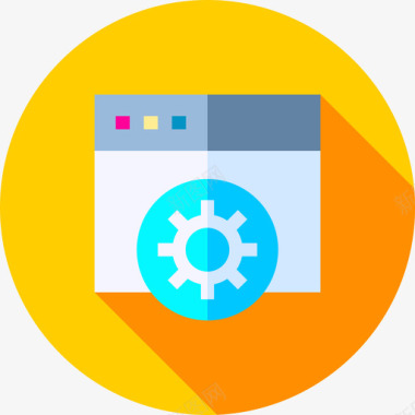 商务设置图标设置web维护10平面图标图标
