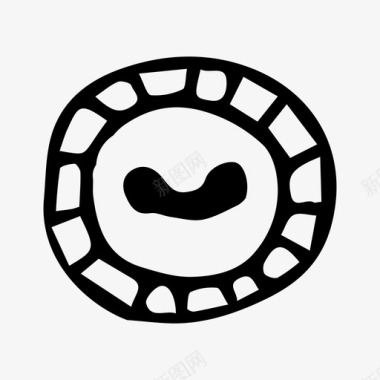 钮扣针线缝纫图标图标