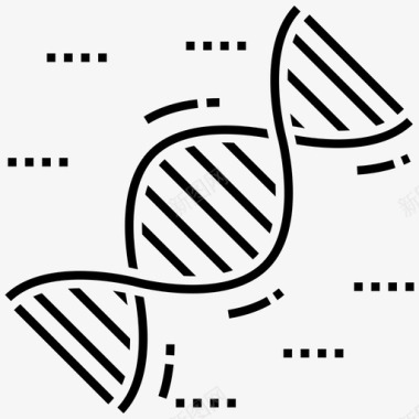 DNA细胞dna化学成分dna测试图标图标