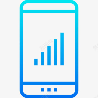 信号塔信号通信互联网2梯度图标图标