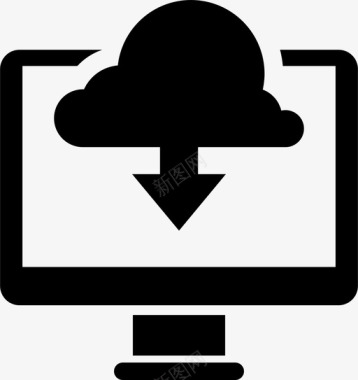 云计算数据库主机图标图标