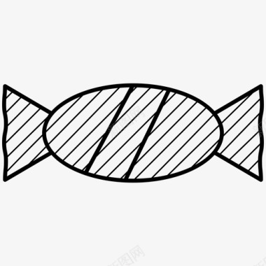 硬质糖果糖果甜食食物2图标图标