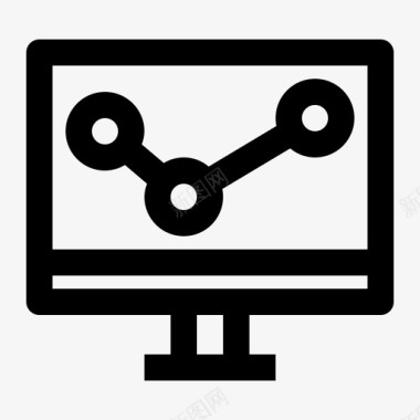 销售图表统计分析业务图标图标