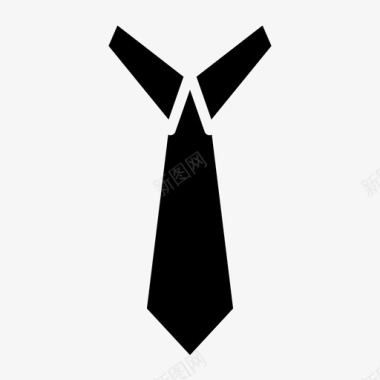 领带配件男士配件图标图标