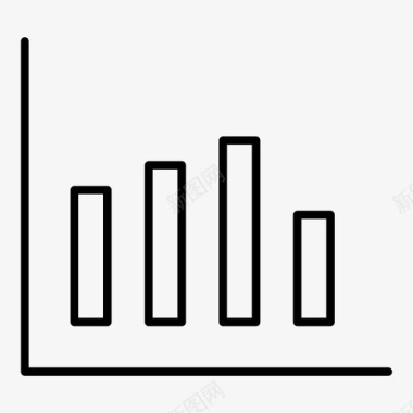 增加减少图标条形图图表增加图标图标