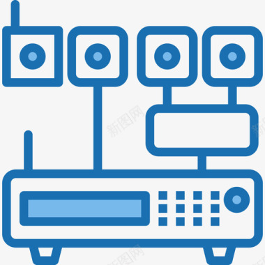 蓝色SGS图标CctvCctv3蓝色图标图标