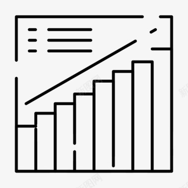 分析矢量图图表分析条形图图标图标