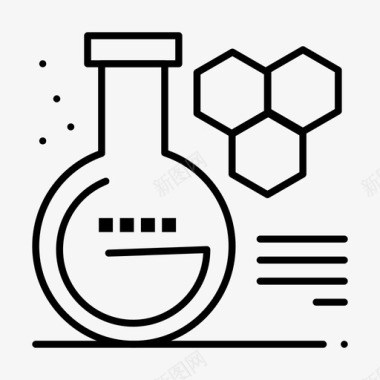 v6化学化学实验室教育图标图标