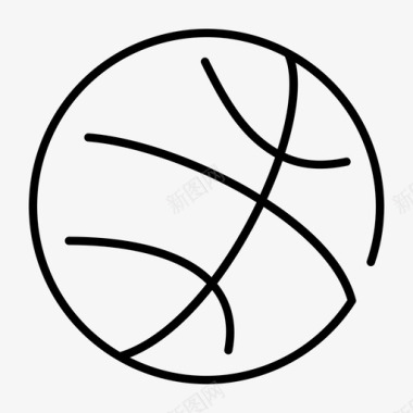 运动器械篮球游戏运动图标图标