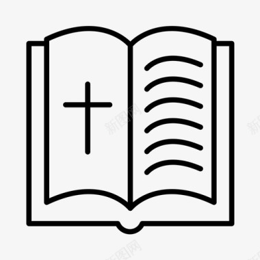 圣经基督教圣洁图标图标