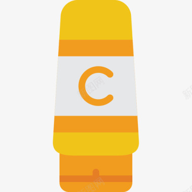 护发素护发素发廊6号扁平图标图标