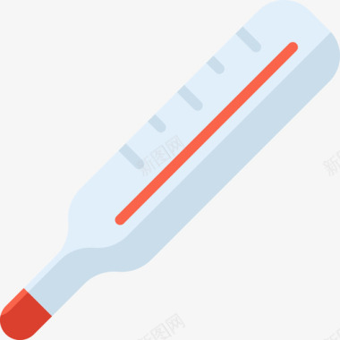 温度限制温度计药剂9扁平图标图标