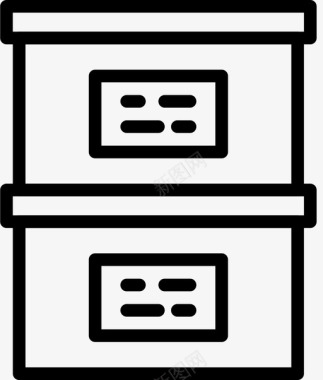 办公用品企业公司图标图标