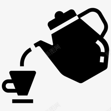 下午茶咖啡饮料图标图标
