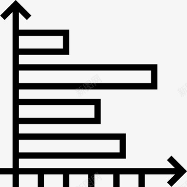 组织机构图表条形图图表5线性图标图标