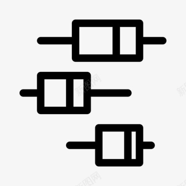 货架框拆分框线图图表分布图标图标