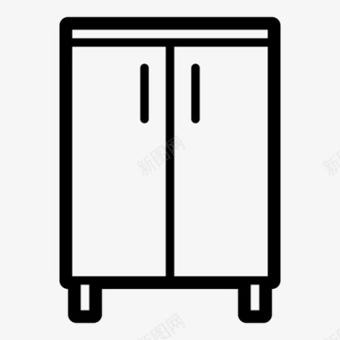 橱柜门组合厨房图标图标
