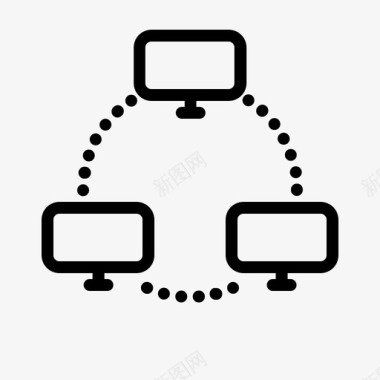 建立连接共享连接网络图标图标