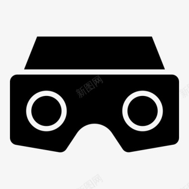 ar眼镜虚拟现实vr图标图标