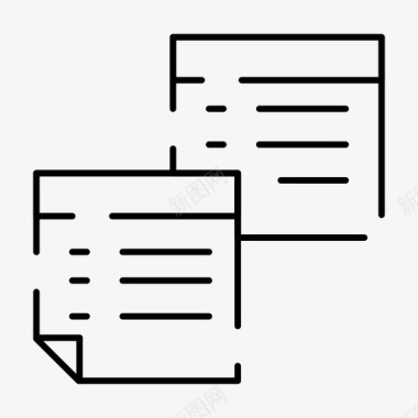 粘滞文件便笺图标图标