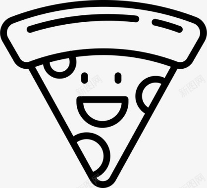 披萨快餐川菜图标图标