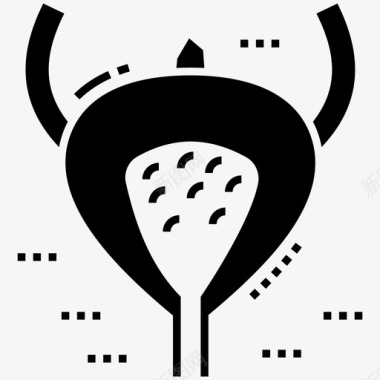 女性生殖子宫膀胱宫颈图标图标